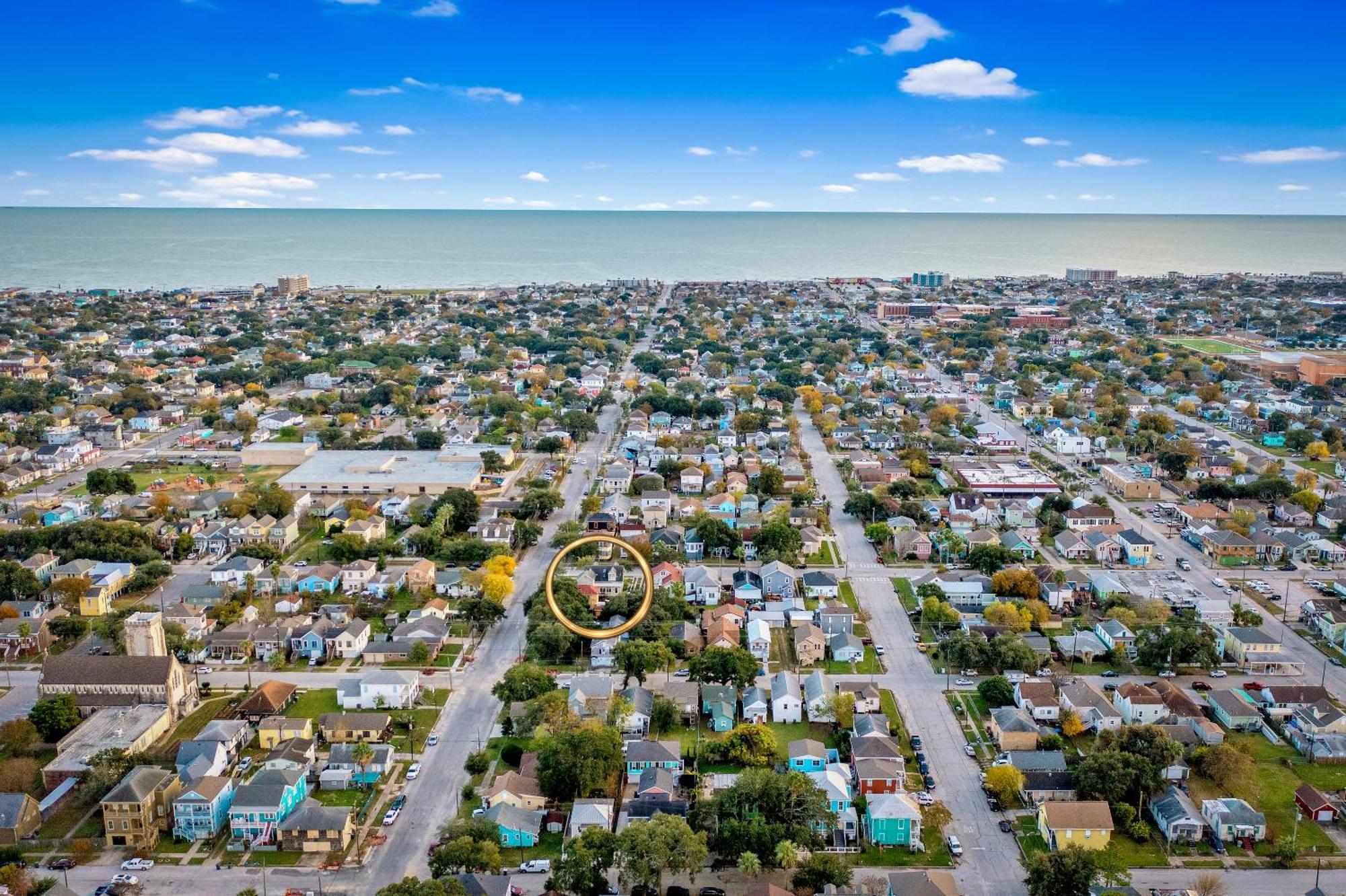 Historic 1871 Coastal Breeze With Heated Pool - Restoring Galveston Villa Luaran gambar